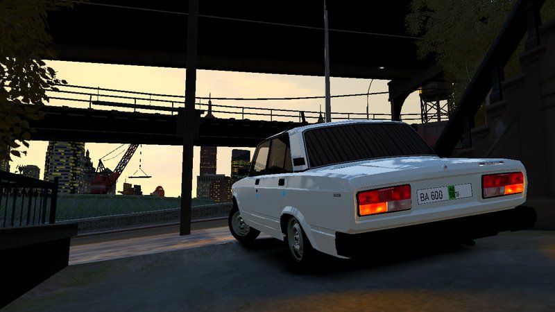 GTA 4 Vaz 2107 16 BA 600 Avtosh Style Mod - GTAinside.com